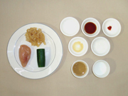 棒々鶏の材料