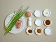 豚とわけぎの中華風玉子炒めの材料