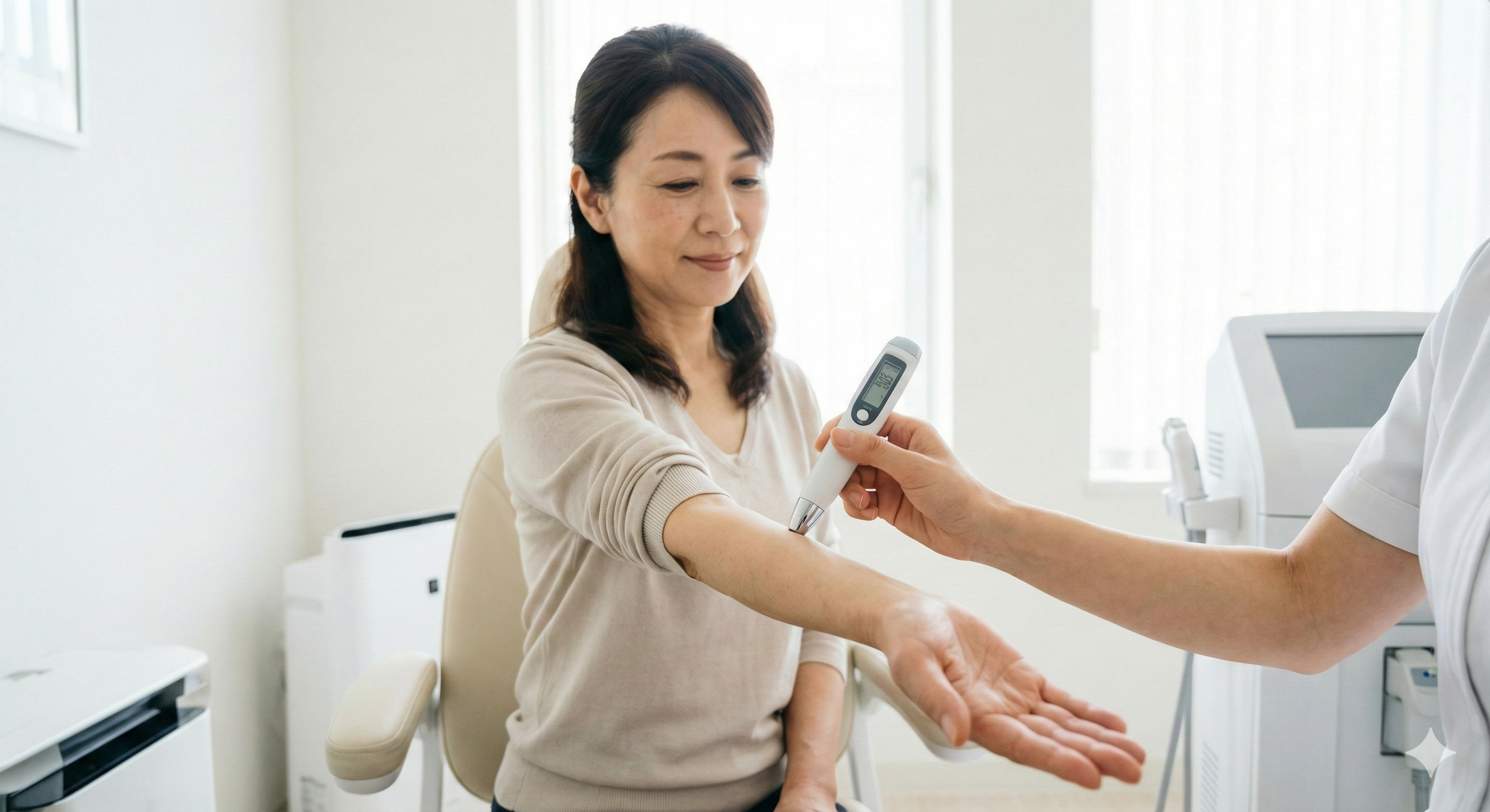 2026年2月16日開始　乾燥肌を自覚する50代女性対象化粧品を用いた肌測定モニター