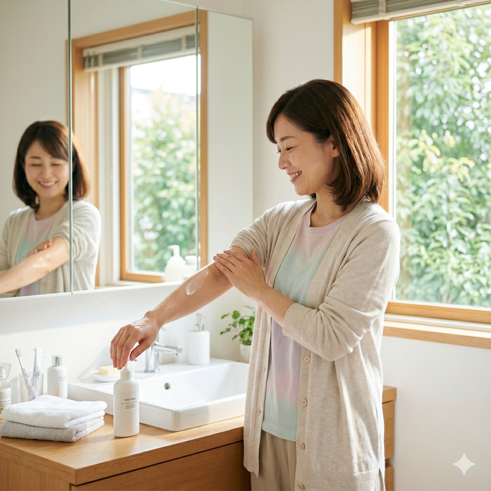 2026年5月12日開始　10日間で終了する紫外線刺激から肌を守るボディミルクモニター