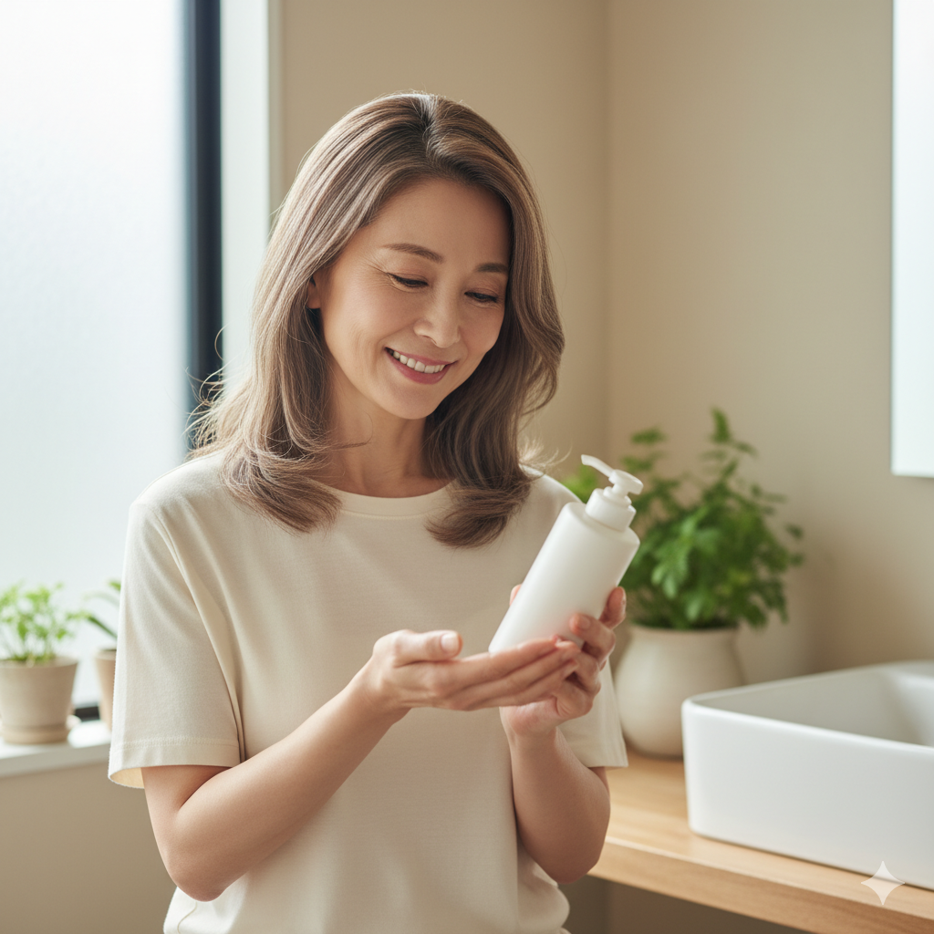 2025年10月7日開始　50歳～65歳の女性対象シャンプー・コンディショナー使用モニター