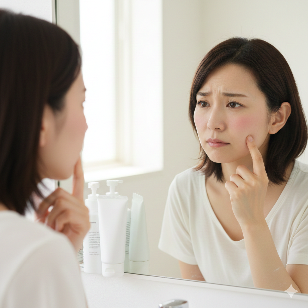 2025年12月開始　酒さ（赤ら顔）・敏感肌でお悩みの方対象美容液モニター