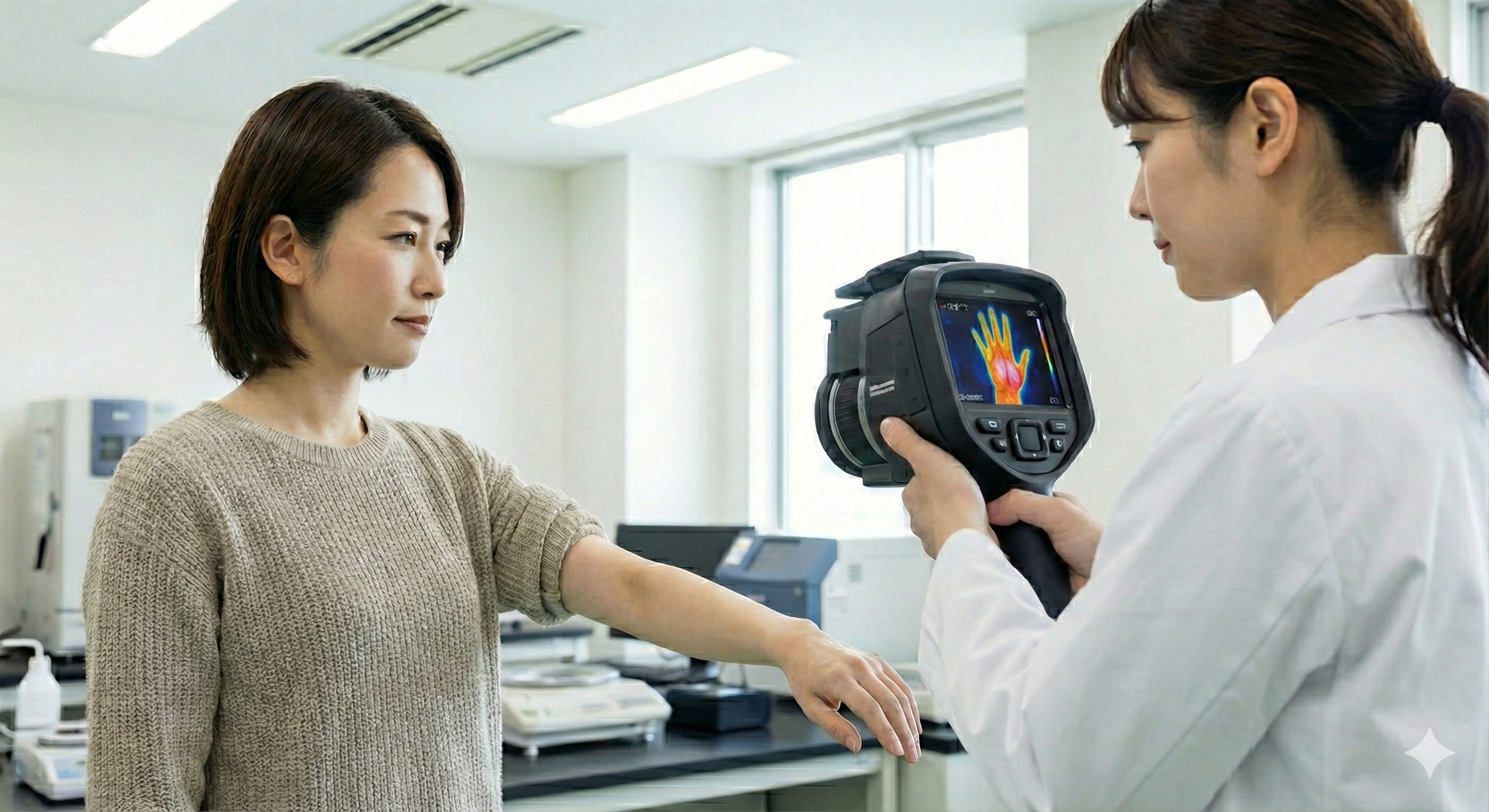 2026年1月9日開始　30～49歳女性対象シャワー使用前後によるサーモグラフィー測定モニター