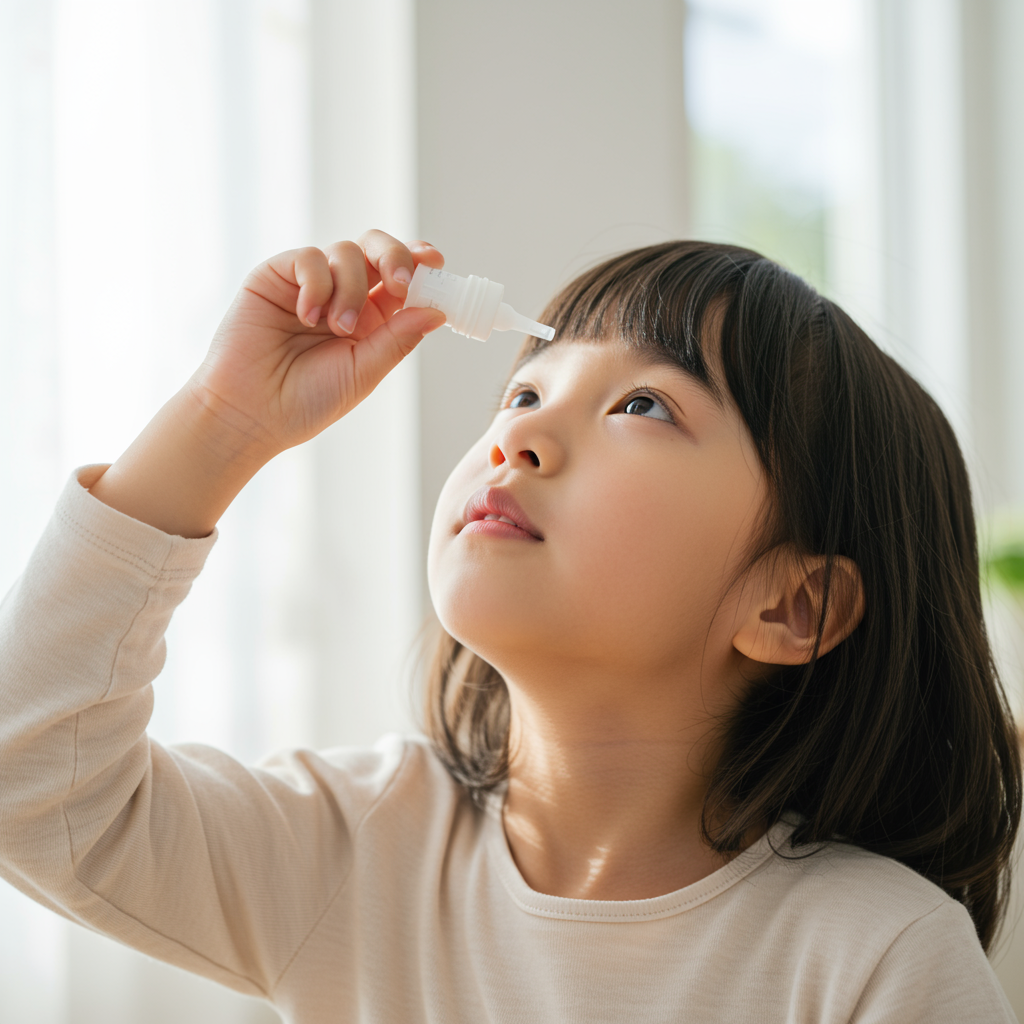 【6歳～15歳の小児対象】近視進行抑制点眼薬のお薬モニター（大阪）